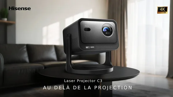 Hisense C3 vidéoprojecteur Triple Laser 4K